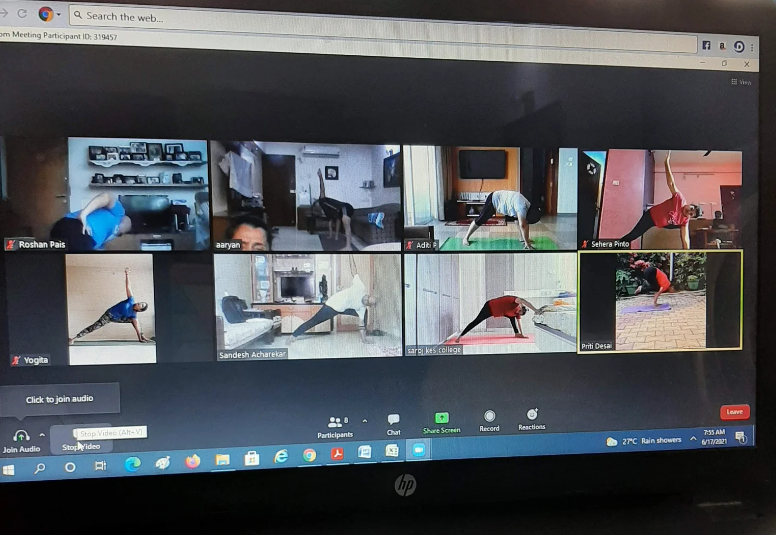 Online Yoga Classes